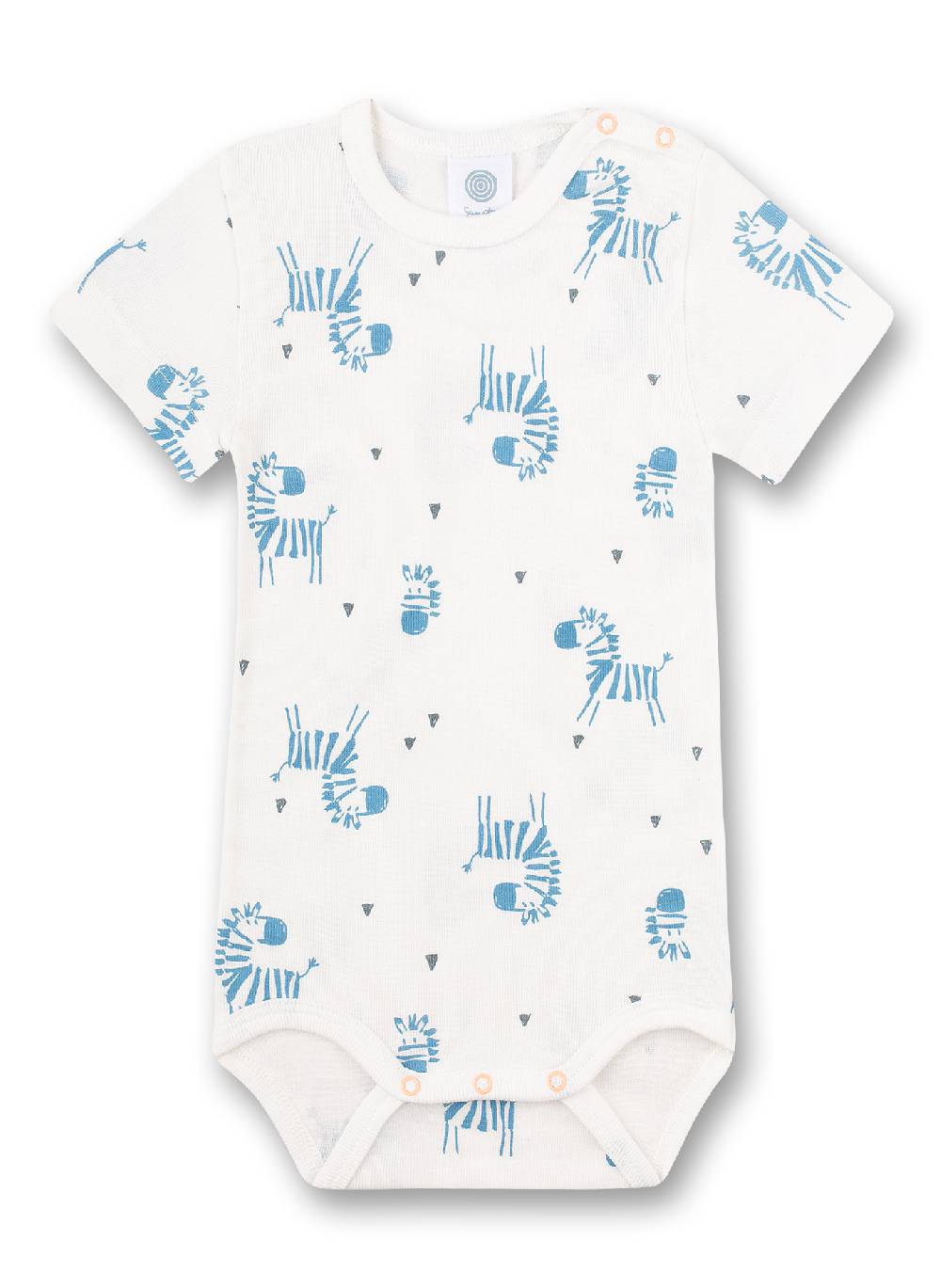 Sanetta Body kurzarm Weiß Zebra Online