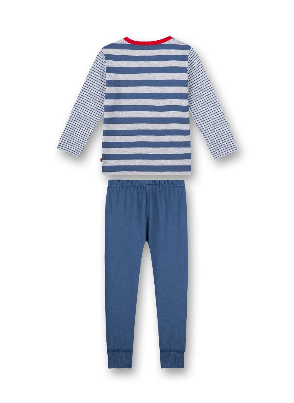 Sanetta Jungen-Schlafanzug lang Blau Ringel Verkauf