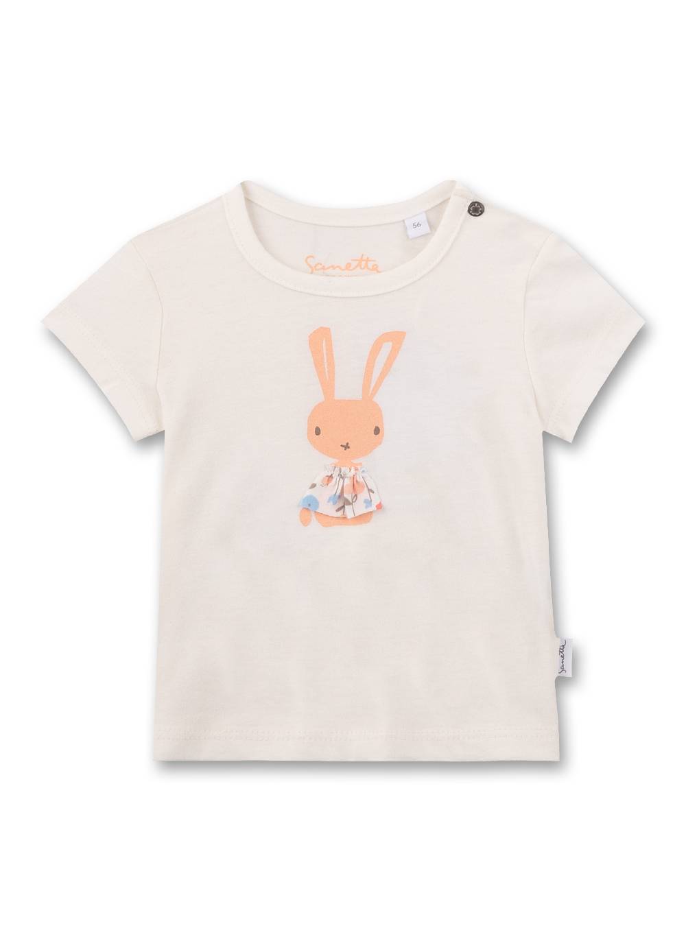 Sanetta Mädchen T-Shirt Off-White Valentinstagsangebot
