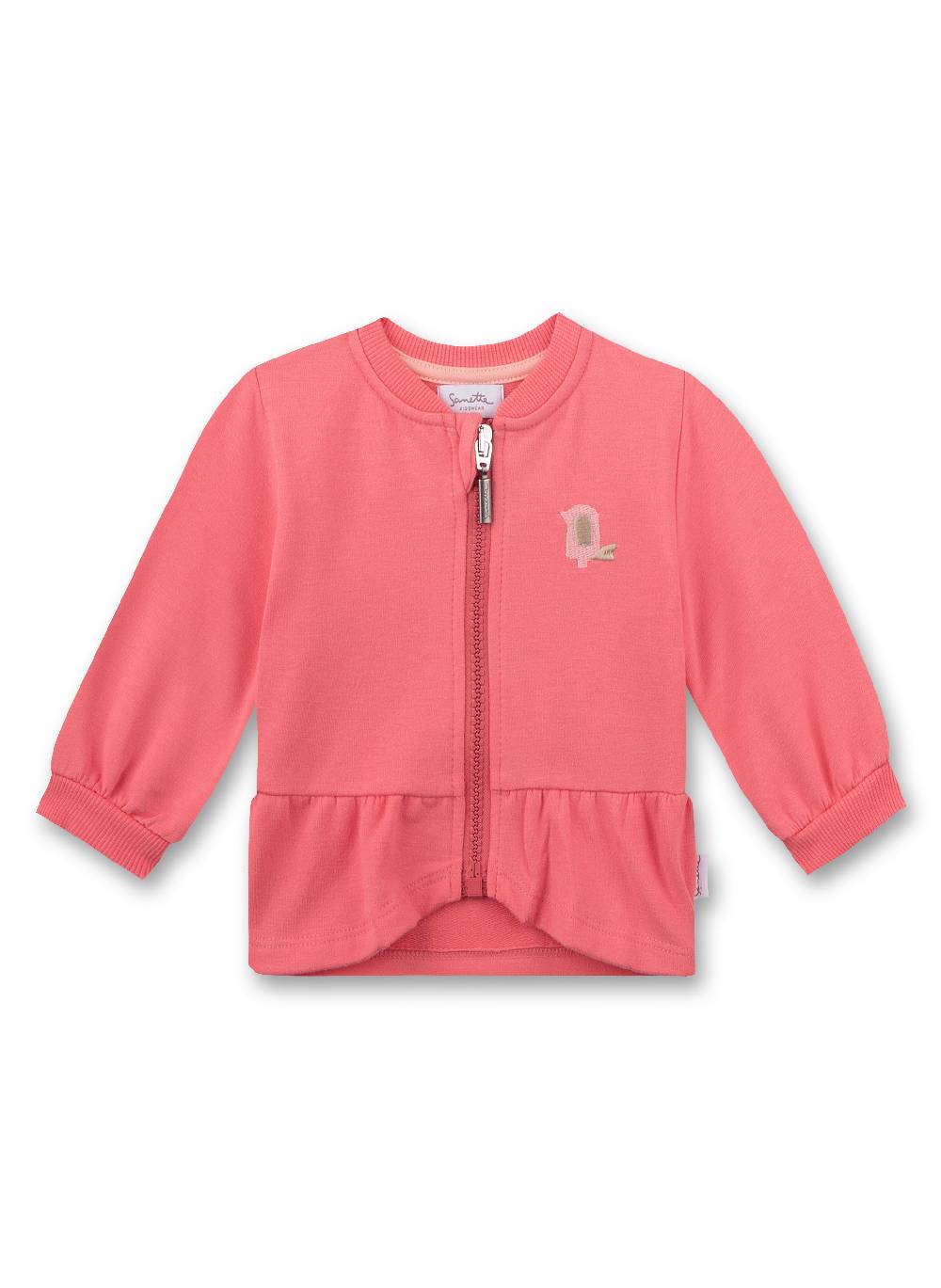 Sanetta Mädchen-Sweatjacke Rosa