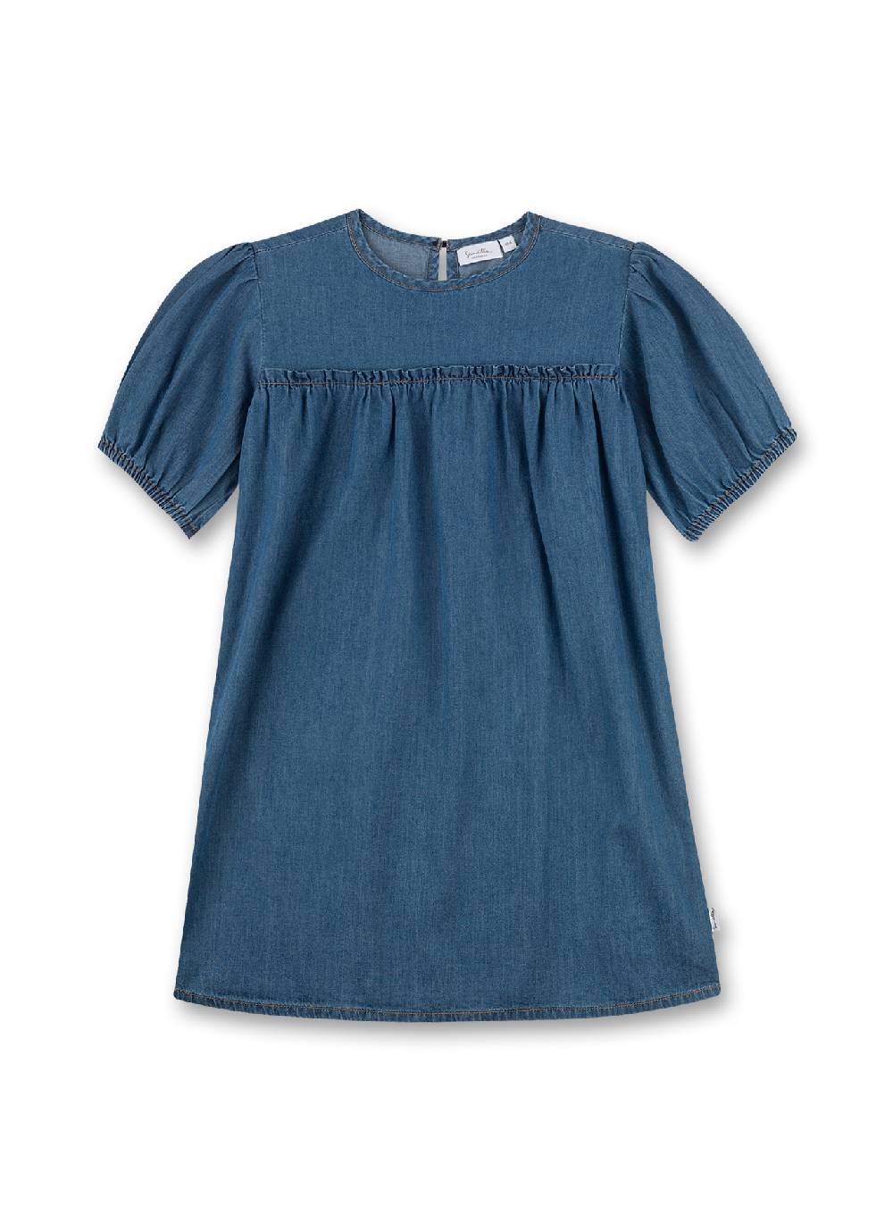 Sanetta Mädchen-Kleid Blau Denim Saisonale Angebote