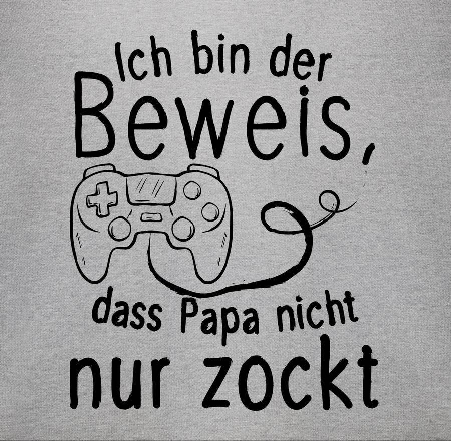 Shirtracer Ich bin der Beweis, dass Papa nicht nur zockt: T-Shirt Rucksack Shirtracer Top Angebot