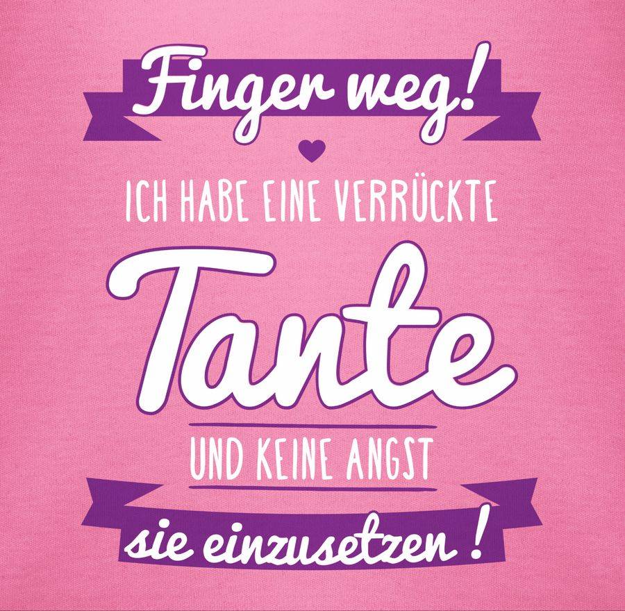 Shirtracer Ich habe eine verrückte Tante Lila: T-Shirt Gym Bag Shirtracer Tägliche Deals