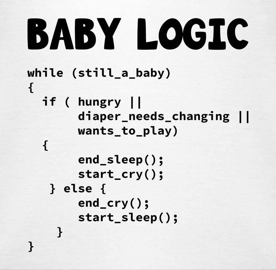 Shirtracer Nerdy Baby Logic Shirts & Mehr Shirtracer Riesige Ersparnisse