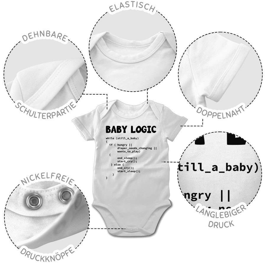 Shirtracer Nerdy Baby Logic Shirts & Mehr Shirtracer Riesige Ersparnisse