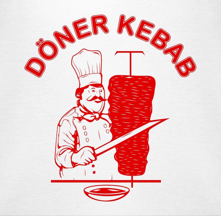 Shirtracer Original Döner Kebab Logo Shirts & Mehr Shirtracer Super Sparpreis
