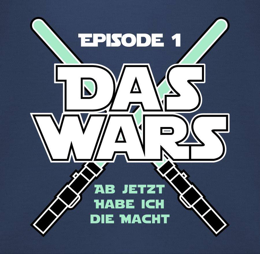 Shirtracer Das Wars Jetzt habe ich die Macht Junge: T-Shirt Rucksack Shirtracer Wochenangebot
