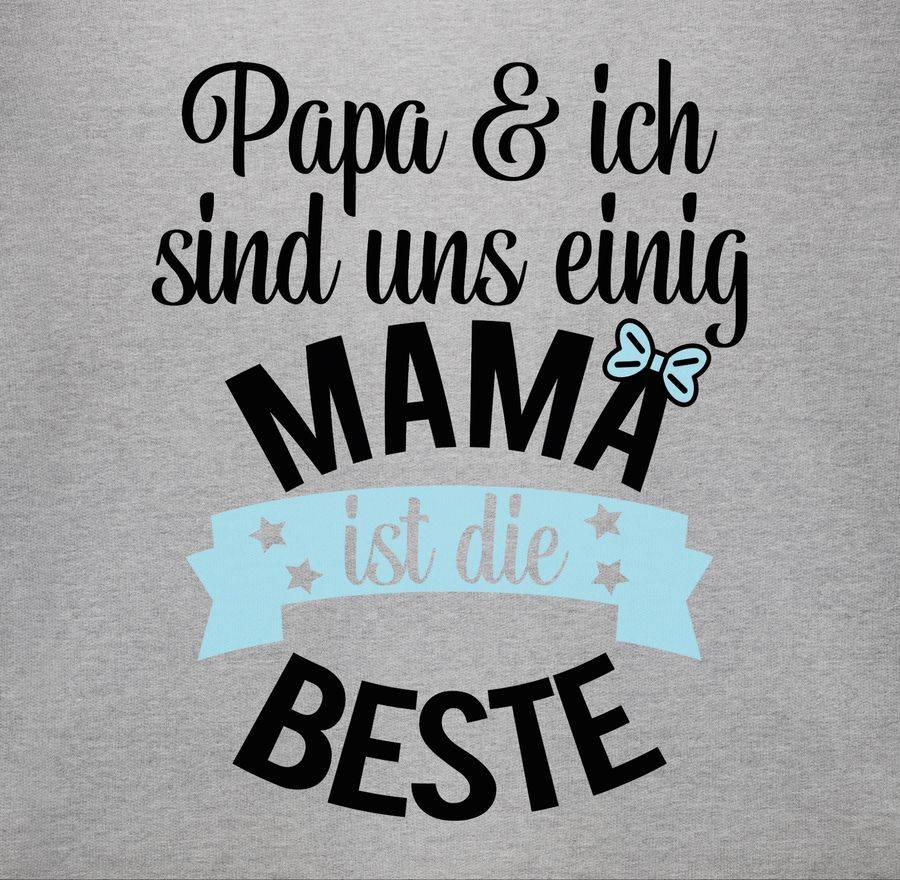 Shirtracer Mama ist die beste - blau schwarz Shirts & Mehr Shirtracer Bis zu 65% Rabatt
