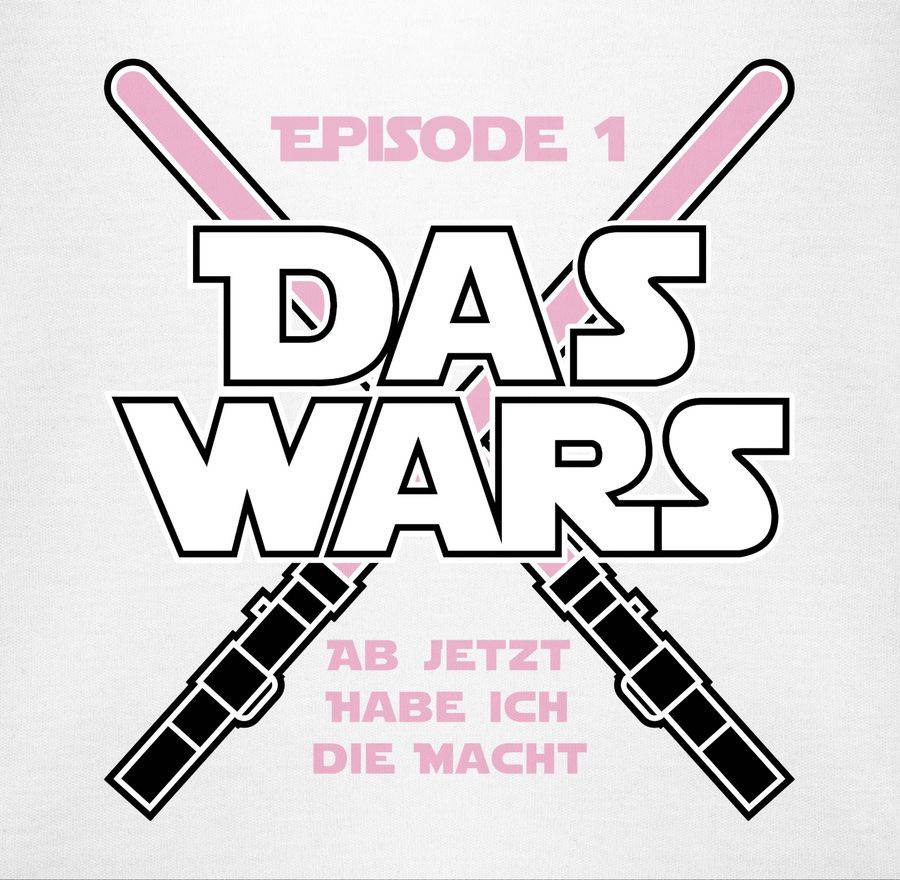 Shirtracer Das Wars Jetzt habe ich die Macht Mädchen: Tshirt Rucksack Shirtracer Sonderangebot der Fabrik