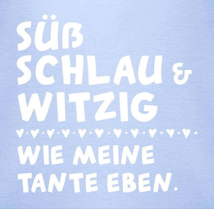 Shirtracer Süß schlau und witzig - wie meine Tante eben - Weiß Shirts & Mehr Shirtracer Speichern exportieren