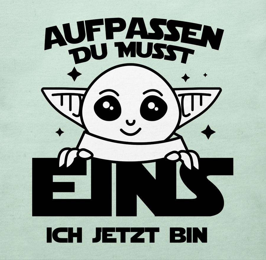 Shirtracer Aufpassen du musst eins ich jetzt bin - Parodie - schwarz Shirts & Mehr Shirtracer Rabatt