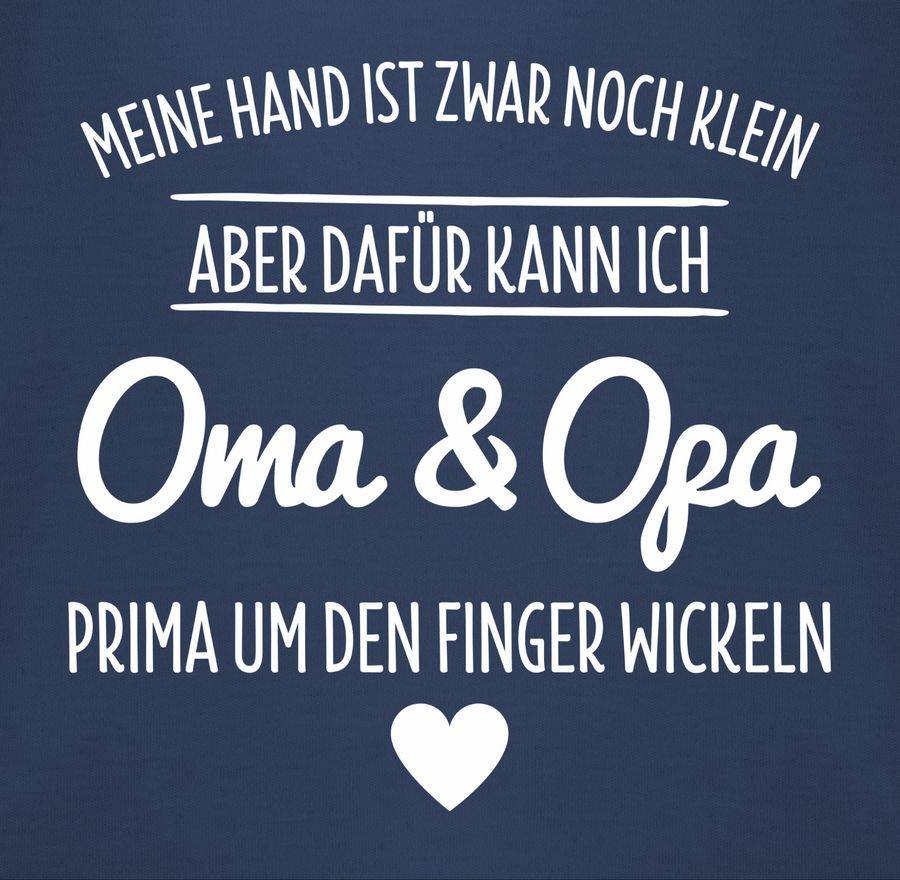 Shirtracer Oma und Opa um den Finger wickeln Shirts & Mehr Shirtracer Valentinstagsangebot