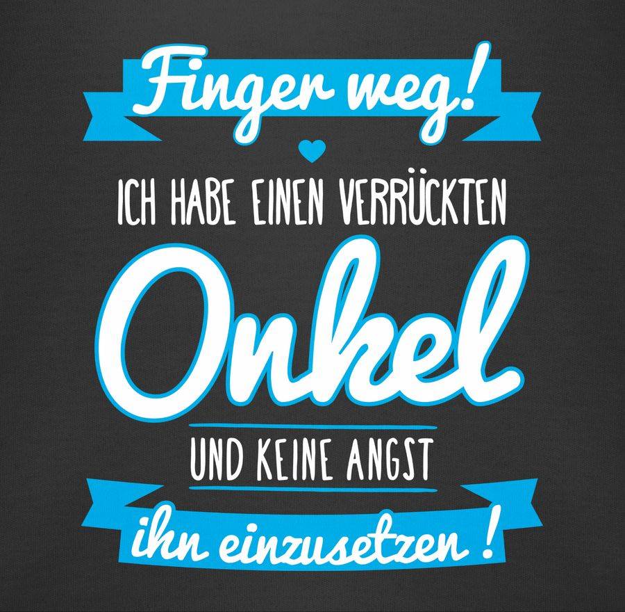 Shirtracer Ich habe einen verrückten Onkel blau Shirts & Mehr Shirtracer Jubiläumsangebot