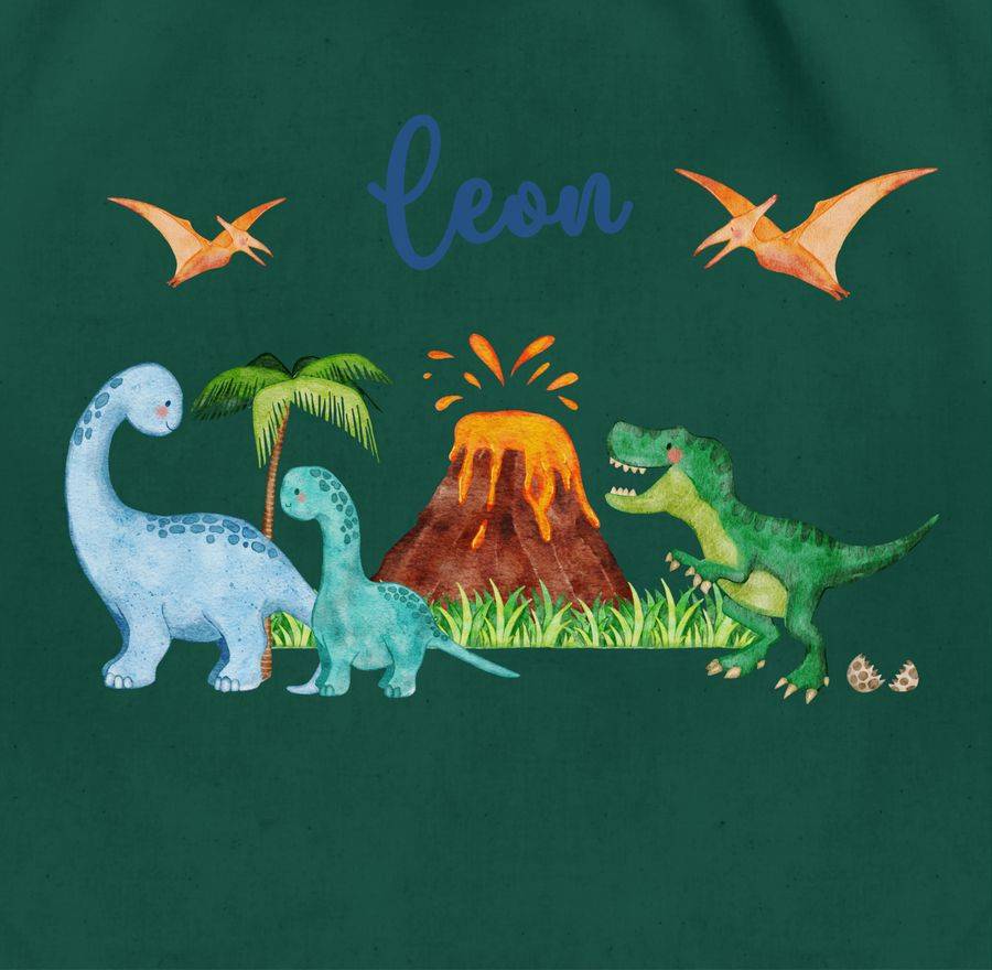 Shirtracer Dinosaurier Dino Dinos: Tshirt Turnbeutel Shirtracer Super Sparpreis