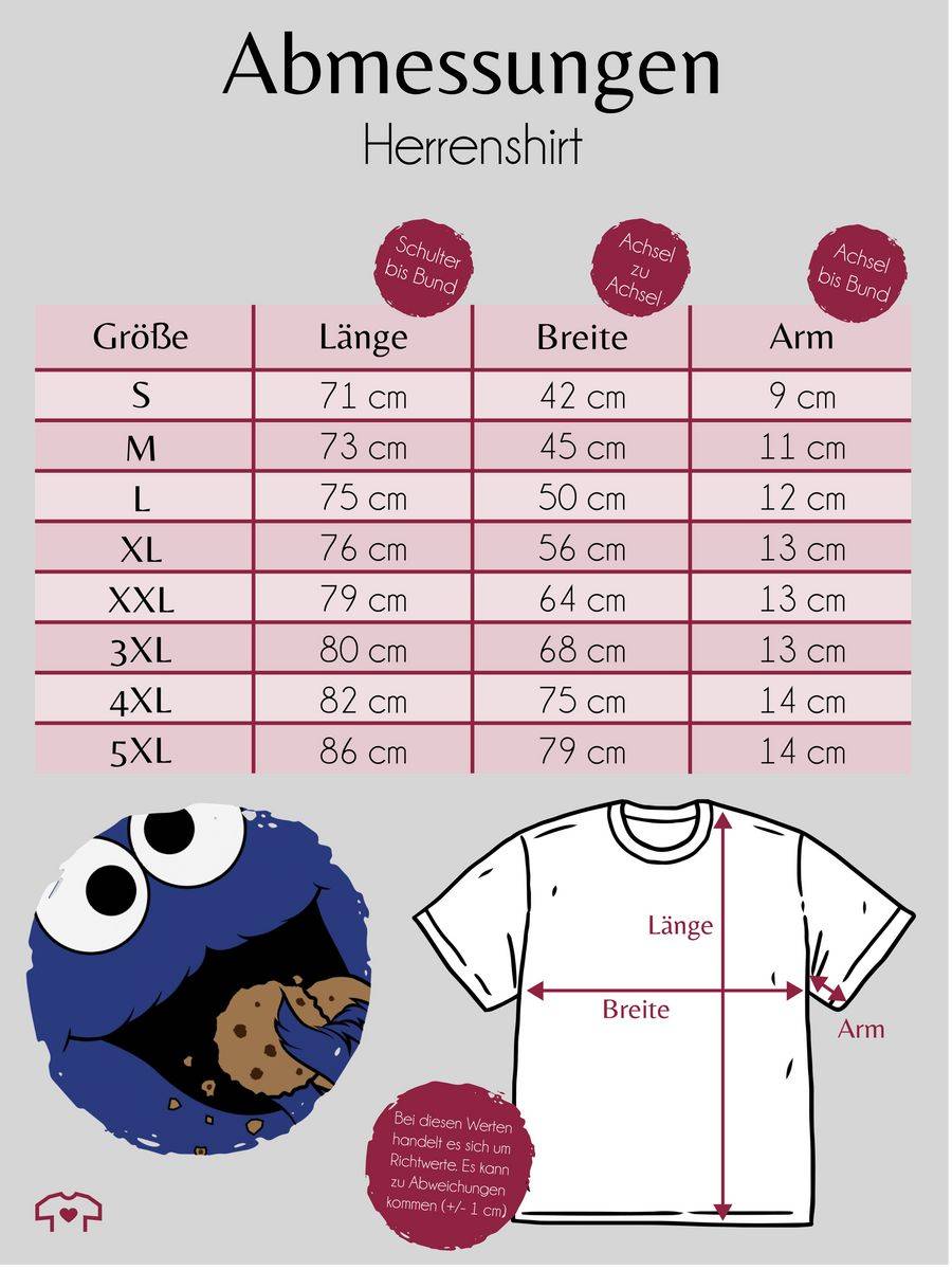 Shirtracer Keks-Monster Shirts & Mehr Shirtracer Bis zu 65% Rabatt