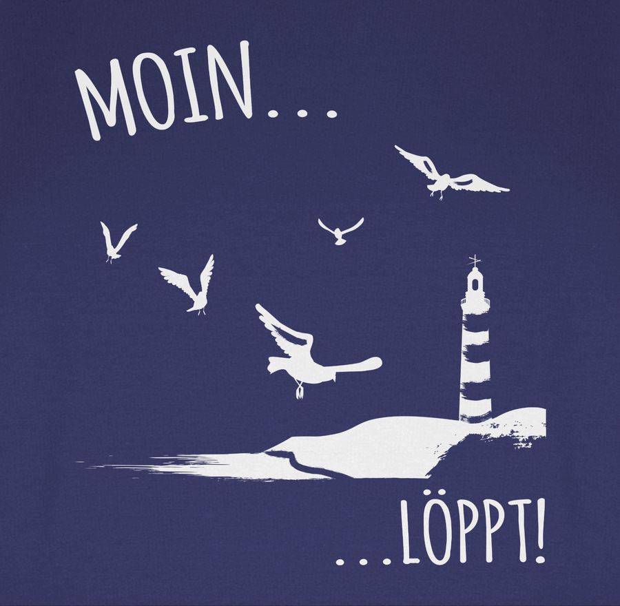 Shirtracer Moin Löppt! - weiß Shirts & Mehr Shirtracer Nur noch ein Tag übrig