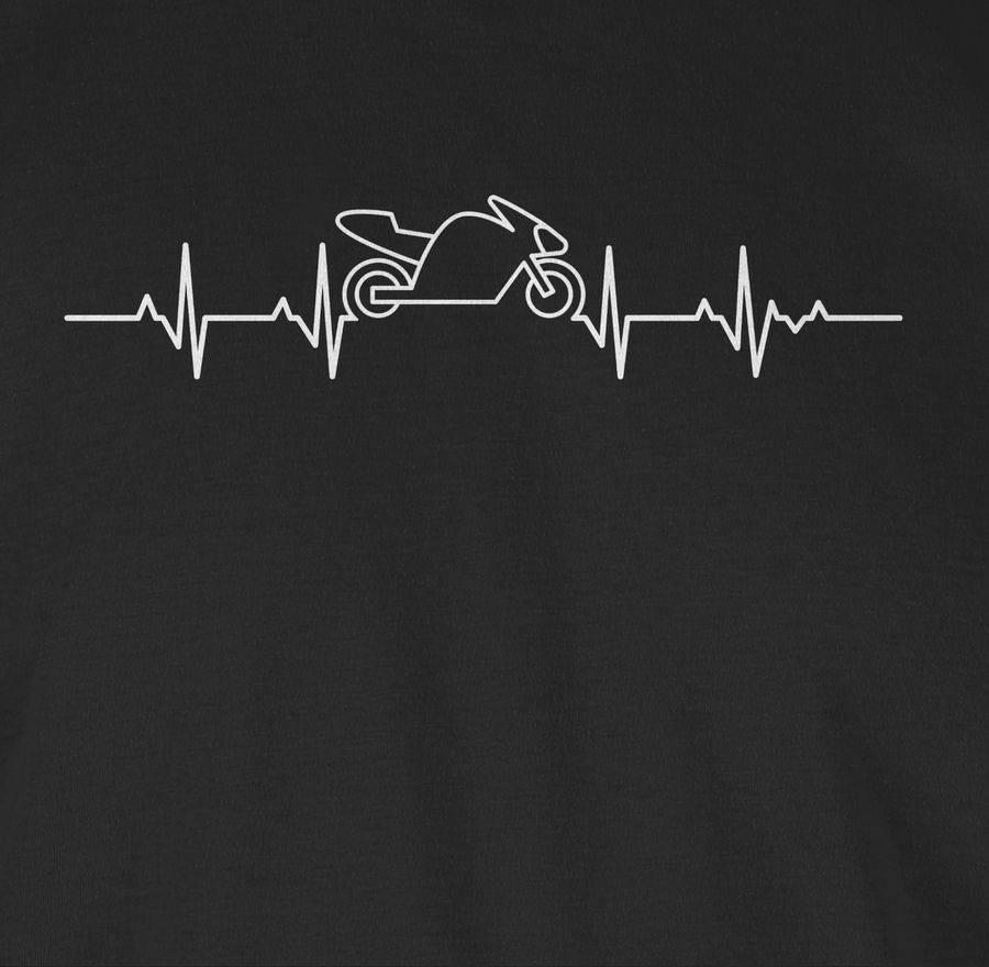 Shirtracer Herzschlag Motorrad: Tshirt Gym Bag Shirtracer Super Rabatt