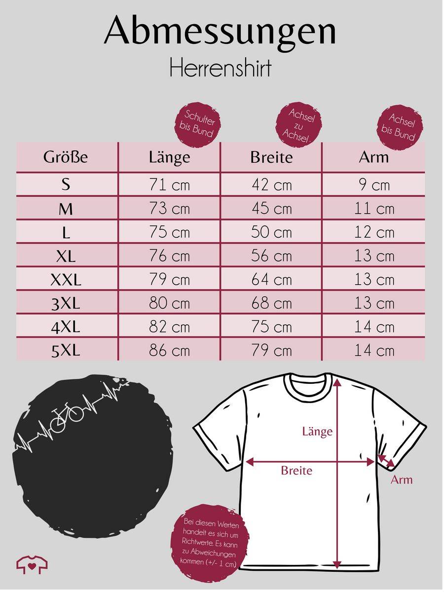 Shirtracer Herzschlag Fahrrad Shirts & Mehr Shirtracer 50% Rabatt mit kostenlosem Versand