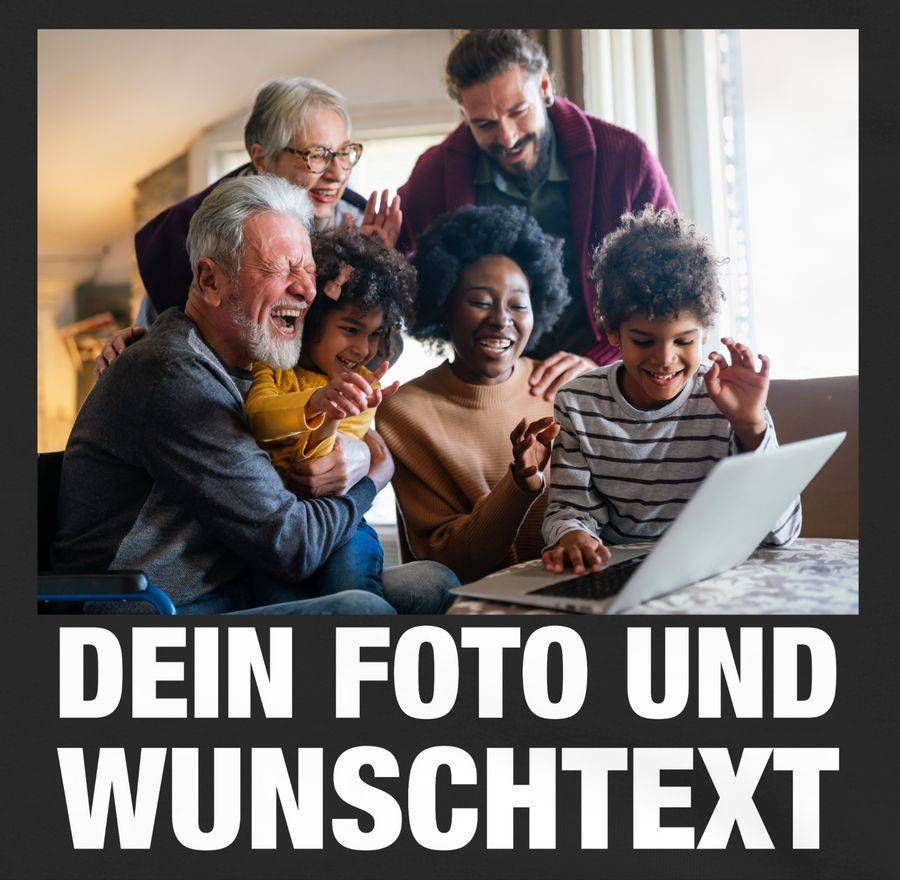 Shirtracer Mit Bild eigenem Foto Name Text Wunschtext: Tshirt Rucksack Shirtracer Rabatte dieses Monats