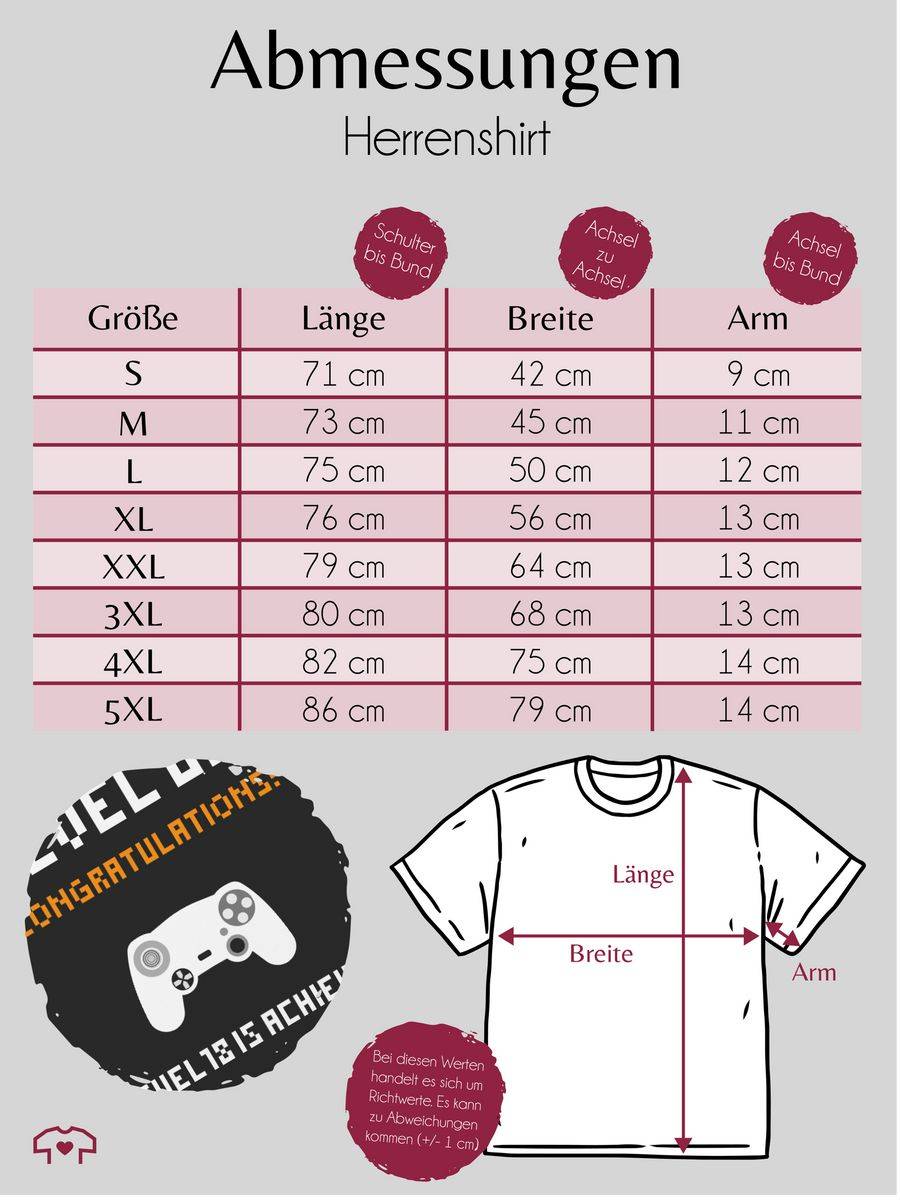 Shirtracer Achtzehn Gamer Level: Tshirt Turnbeutel Shirtracer Preisnachlass