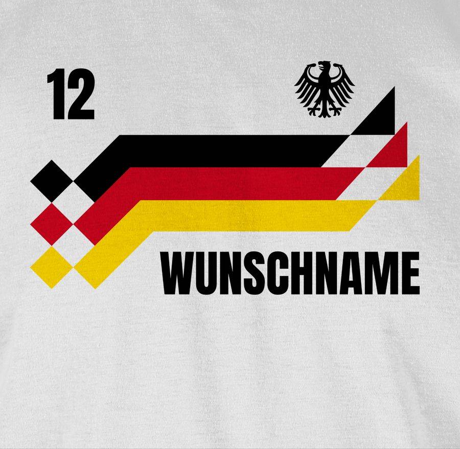 Shirtracer Deutschland Trikot mit Name und Nummer Germany: Tshirt Rucksack Shirtracer Cyber Monday