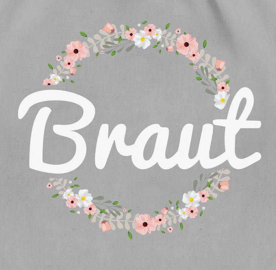 Shirtracer Braut Blumenkranz Shirts & Mehr Shirtracer Top Angebot