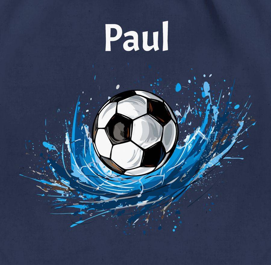Shirtracer Fußball Fußballfan Fußballbegeistertes Fußballliebender Junge mit Name Shirts Shirtracer Große Rabatte