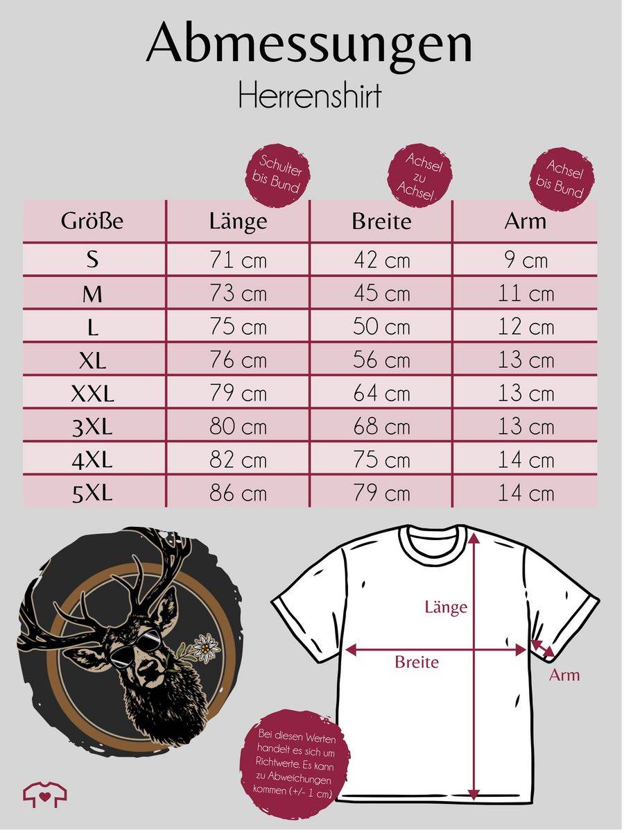 Shirtracer Cooler Hirsch Hirschgeweih Jäger Shirts & Mehr Shirtracer VIP-Rabatte