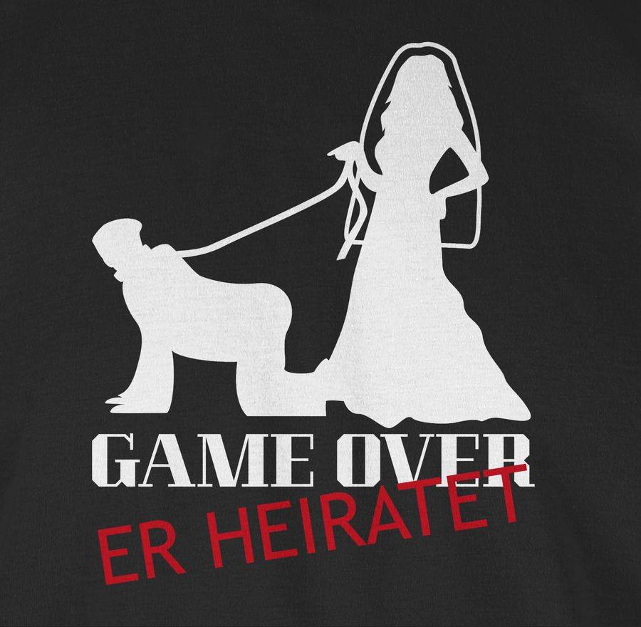 Shirtracer Game over - weiß Shirts & Mehr Shirtracer Tiefpreis