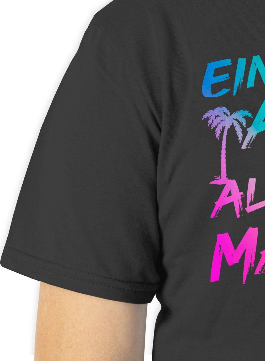 Shirtracer Malle für Alle - Einer für alle Alle für Malle: Tshirt Turnbeutel Shirtracer Super Sparpreis