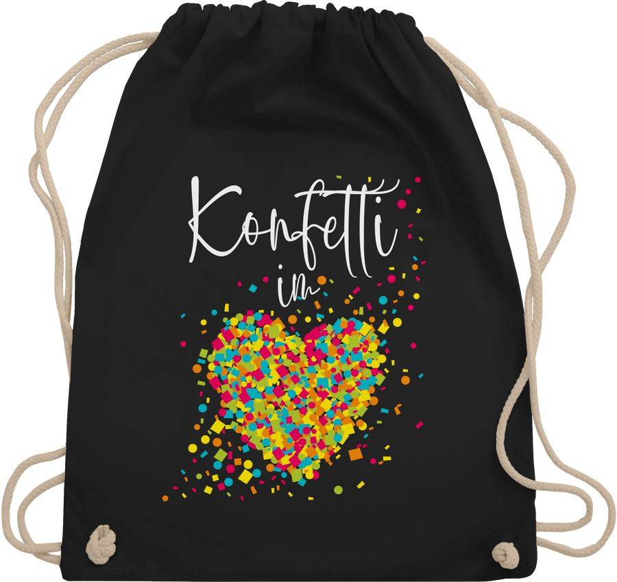 Shirtracer Konfetti im Herzen Kalligrafie - weiß Shirts & Mehr Shirtracer Begrenzte Freigabe