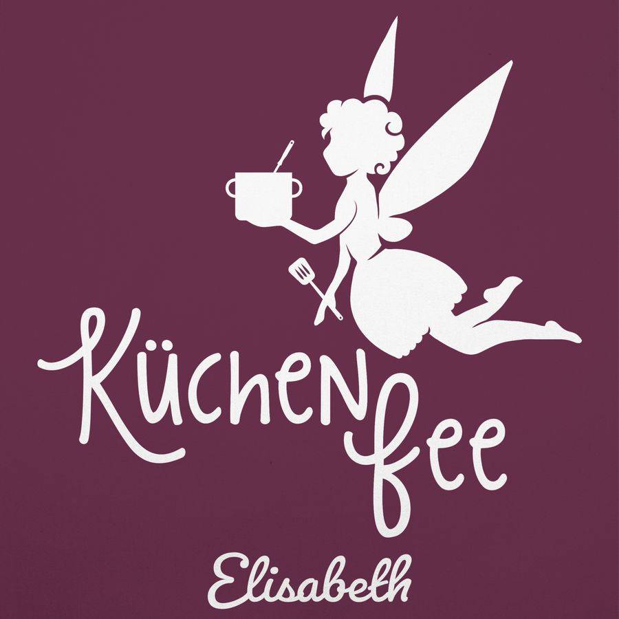Shirtracer Küchenfee mit Name: Tshirt Turnbeutel Shirtracer Clearance-Verkauf
