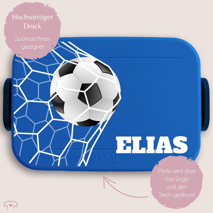 Shirtracer Fußball Brotdose Personalisiert Kleine Geschenke für Fußballfans Fußballgesc Shirtracer Exklusivangebot