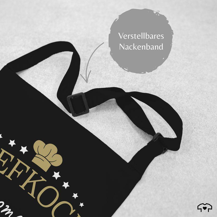 Shirtracer Chefkoch mit Name Geschenk für Koch: T-Shirt Gym Bag Shirtracer Cyber Monday