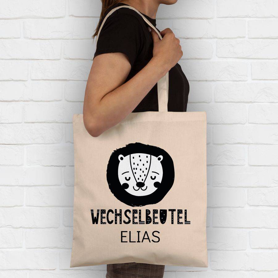 Shirtracer Wechselbeutel Löwe: T-Shirt Rucksack Shirtracer Osterangebot