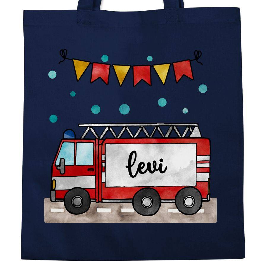 Shirtracer Feuerwehrauto - Geschenk: Tshirt Turnbeutel Shirtracer Muttertagsangebot
