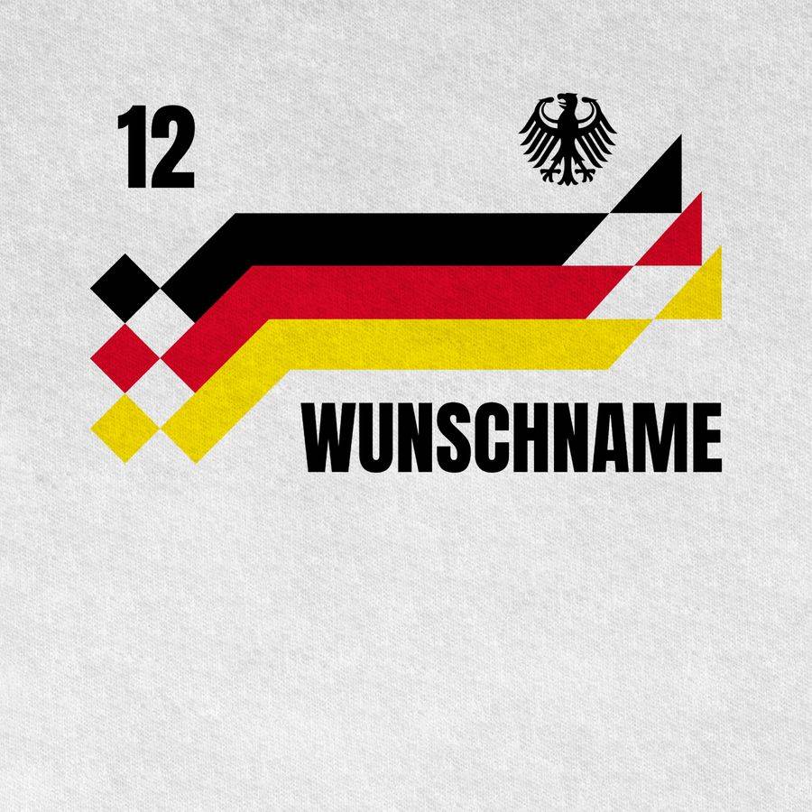 Shirtracer Deutschland Trikot mit Name und Nummer Germany: Tshirt Rucksack Shirtracer Top Angebot