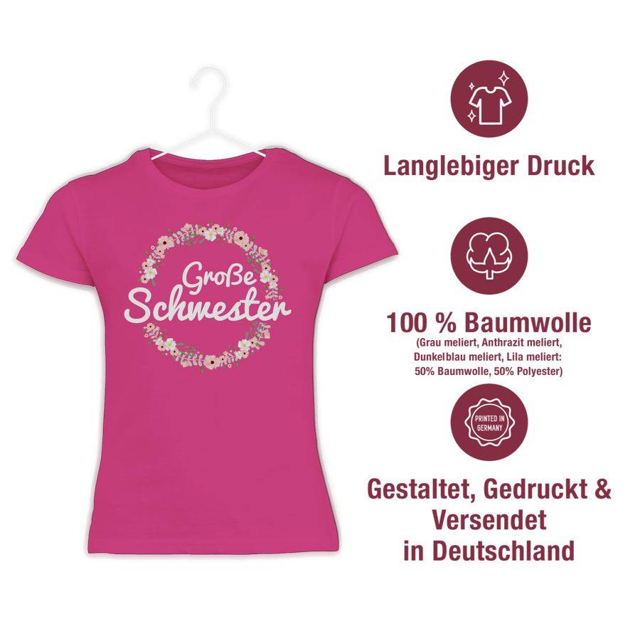 Shirtracer Große Schwester I Geschenk Shirts & Mehr Shirtracer Zeitlich begrenztes Angebot