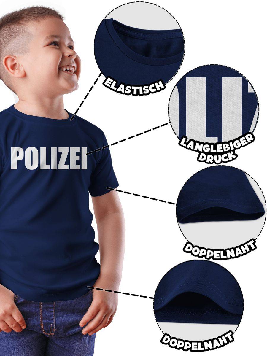 Shirtracer Polizei Karneval Kostüm Shirts & Mehr Shirtracer Kauf eins, bekomm eins gratis