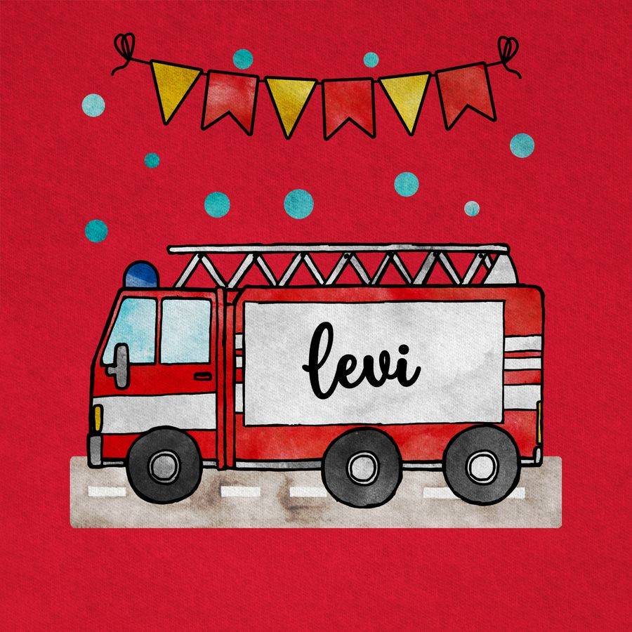 Shirtracer Feuerwehrauto - Geschenk: Tshirt Turnbeutel Shirtracer Begrenzte Freigabe