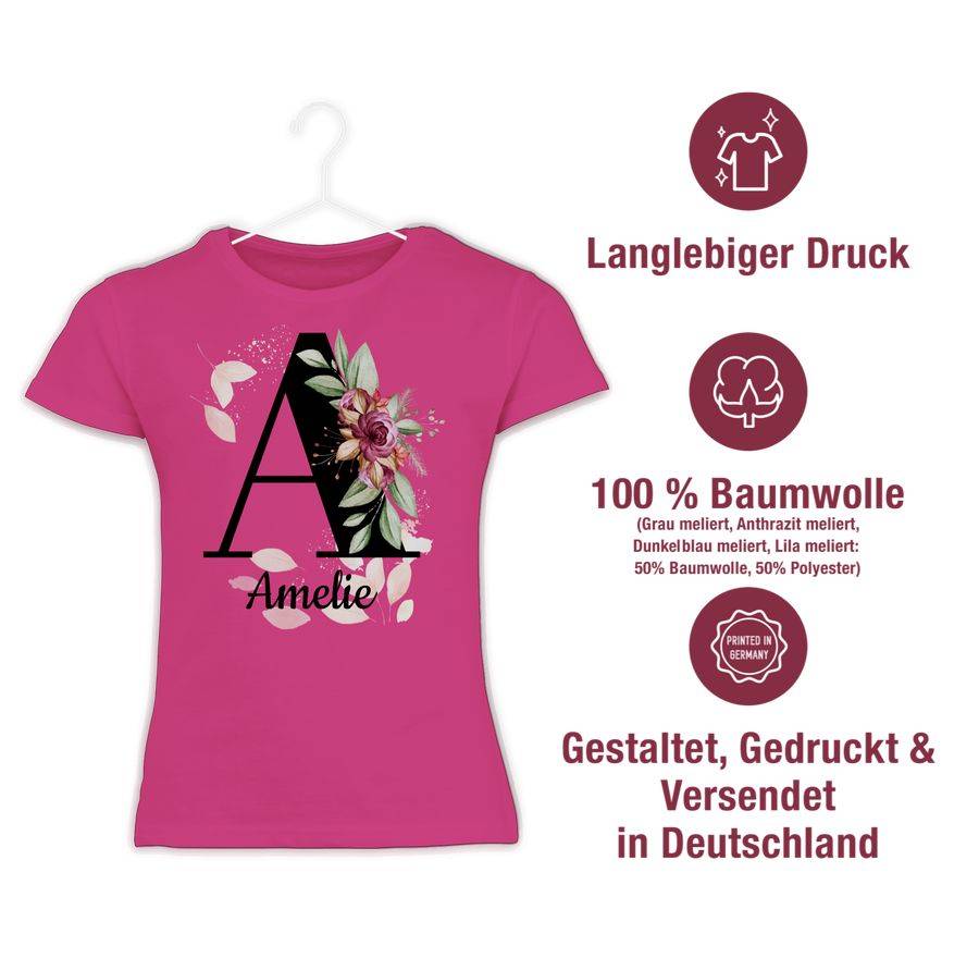 Shirtracer Buchstabe anpassbar Shirts & Mehr Shirtracer Letzte 3 Tage