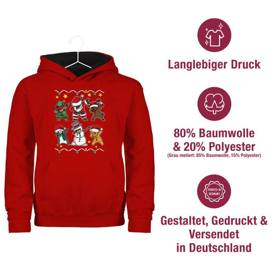 Shirtracer Dabbing Weihnachtsfiguren - weiß Shirts & Mehr Shirtracer 50% Rabatt mit kostenlosem Versand