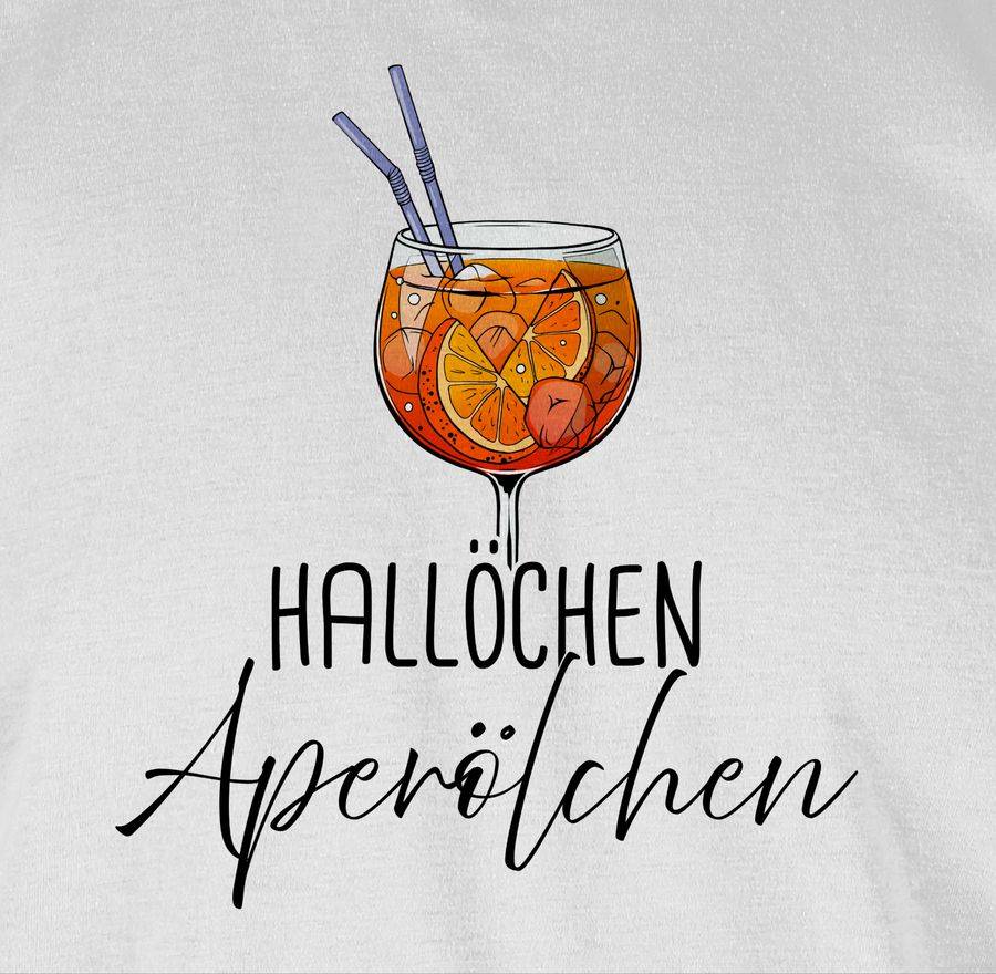 Shirtracer Hallöchen Aperölchen Aperol Spritz Mädelsabend Shirts & Mehr Shirtracer 50% Rabatt für begrenzte Zeit