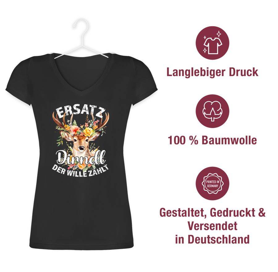 Shirtracer Mein Dirndl ist in der Wäsche - Dirndl Ersatz - Mei Dirndl is in da Wäsch Shir Shirtracer Outlet