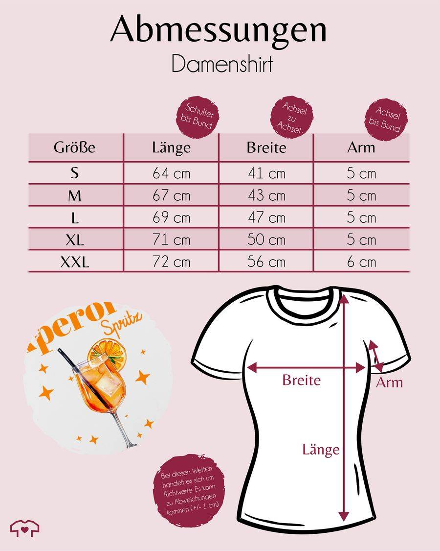 Shirtracer Aperol Spritz Kostüm Aperoli Aperollin Freundin Spritztour Shirts & Mehr Shirtracer Verkauf