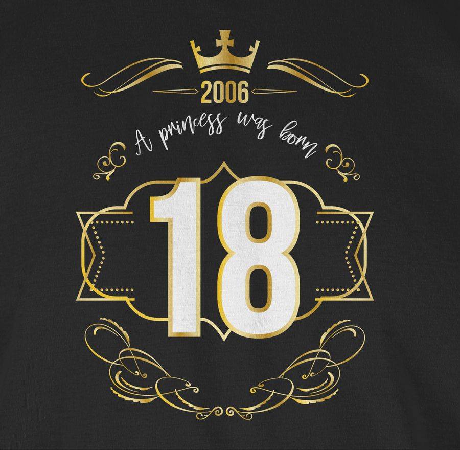 Shirtracer Achtzehnter Prinzessin Mädchen 2006 Shirts & Mehr Shirtracer Günstiger Verkauf