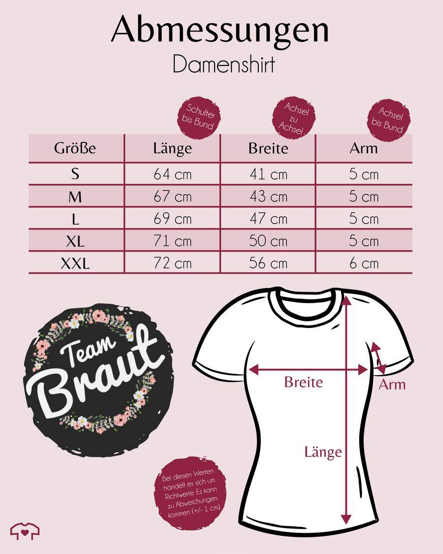 Shirtracer Team Braut Blumenkranz Shirts & Mehr Shirtracer Limitierter Zeitrabatt