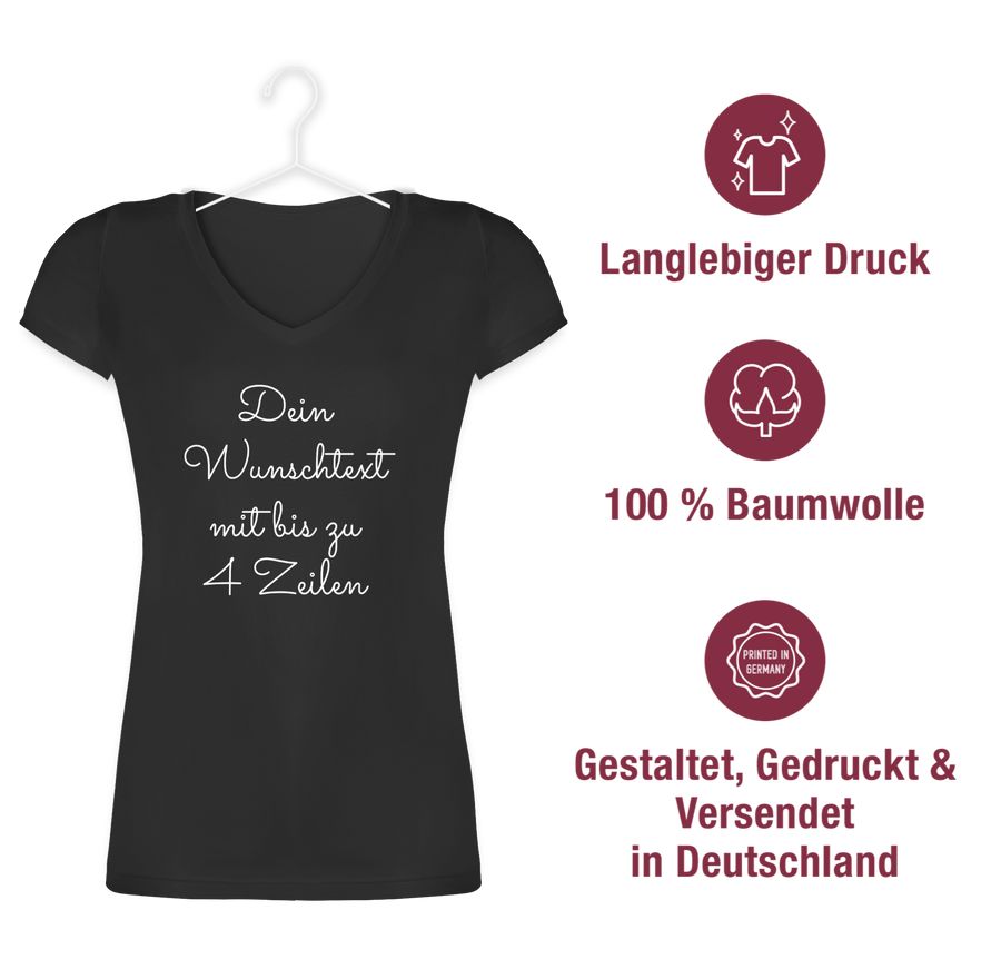 Shirtracer Wunschtext: Tshirt Turnbeutel Shirtracer Sonderangebot
