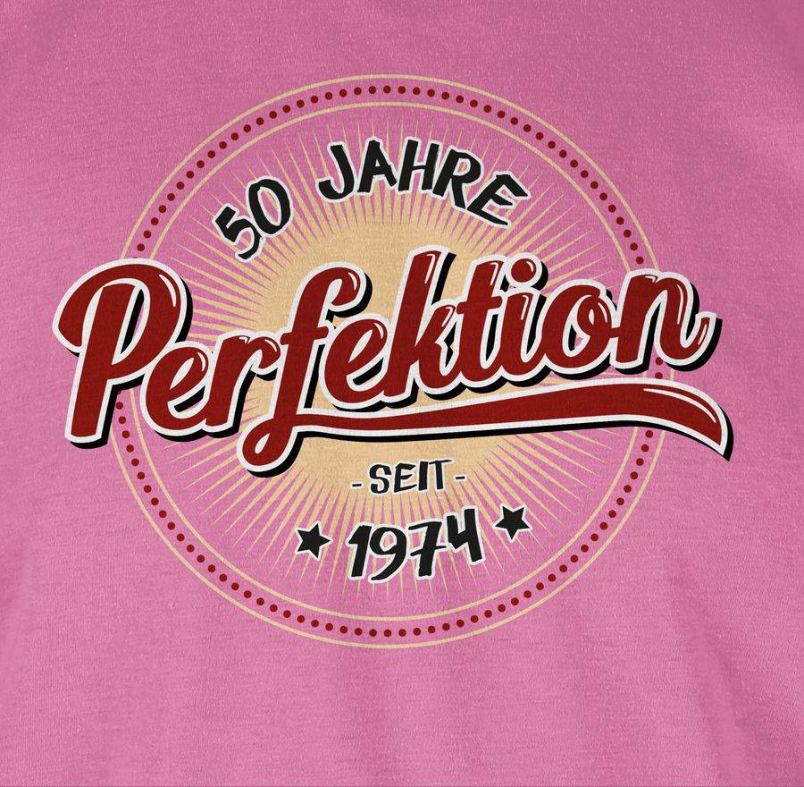 Shirtracer Fünfzig Jahre Perfektion 1974 I Shirts & Mehr Shirtracer Preisnachlass