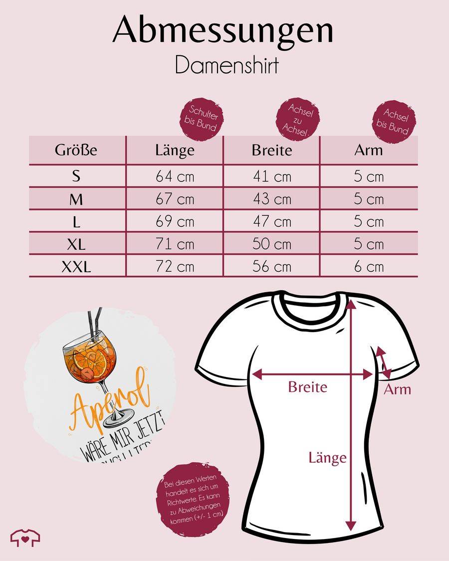 Shirtracer Aperol wäre mir jetzt auch lieber - Lustige Geschenke Aperol Shirts & Mehr Shirtracer Muttertagsangebot